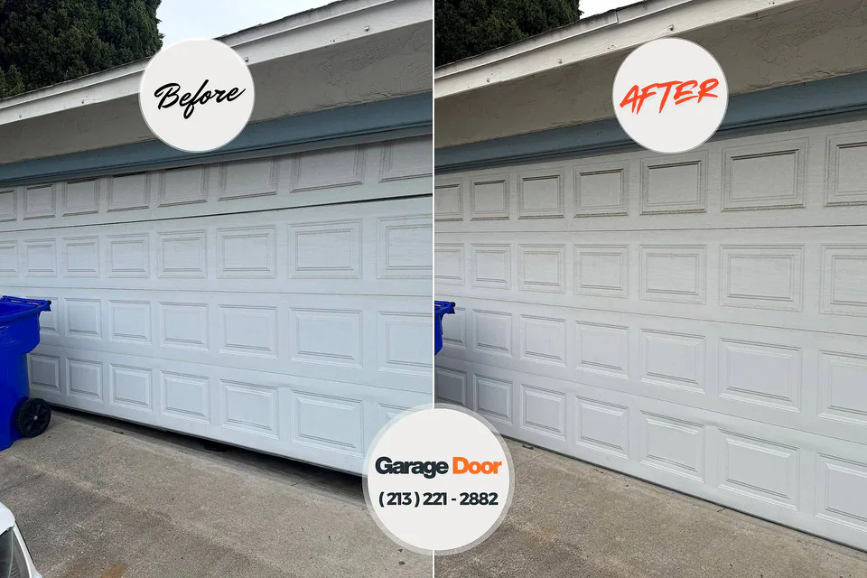 Before and after: garage door repair near me Sanibel